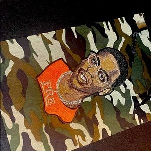 Custom embroidered hoodie young dolph